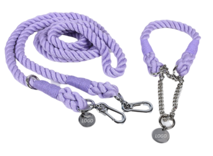 Collar me Cute! Rope Collar and Leash Set